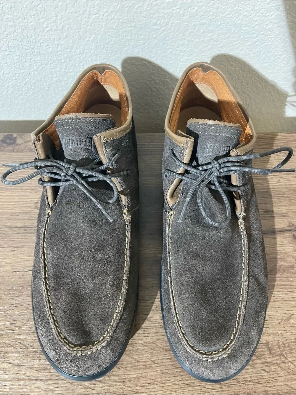 Camper Men's Brown Suede Chukka Boots
